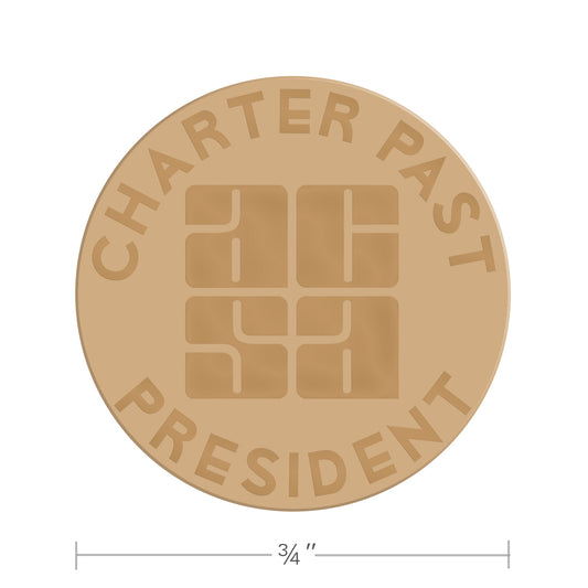 Charter Past President Pins