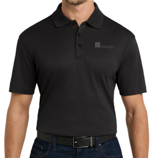 Rapid Dry(TM) Mesh Polo Shirt, Black