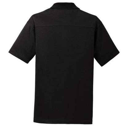 Rapid Dry(TM) Mesh Polo Shirt, Black