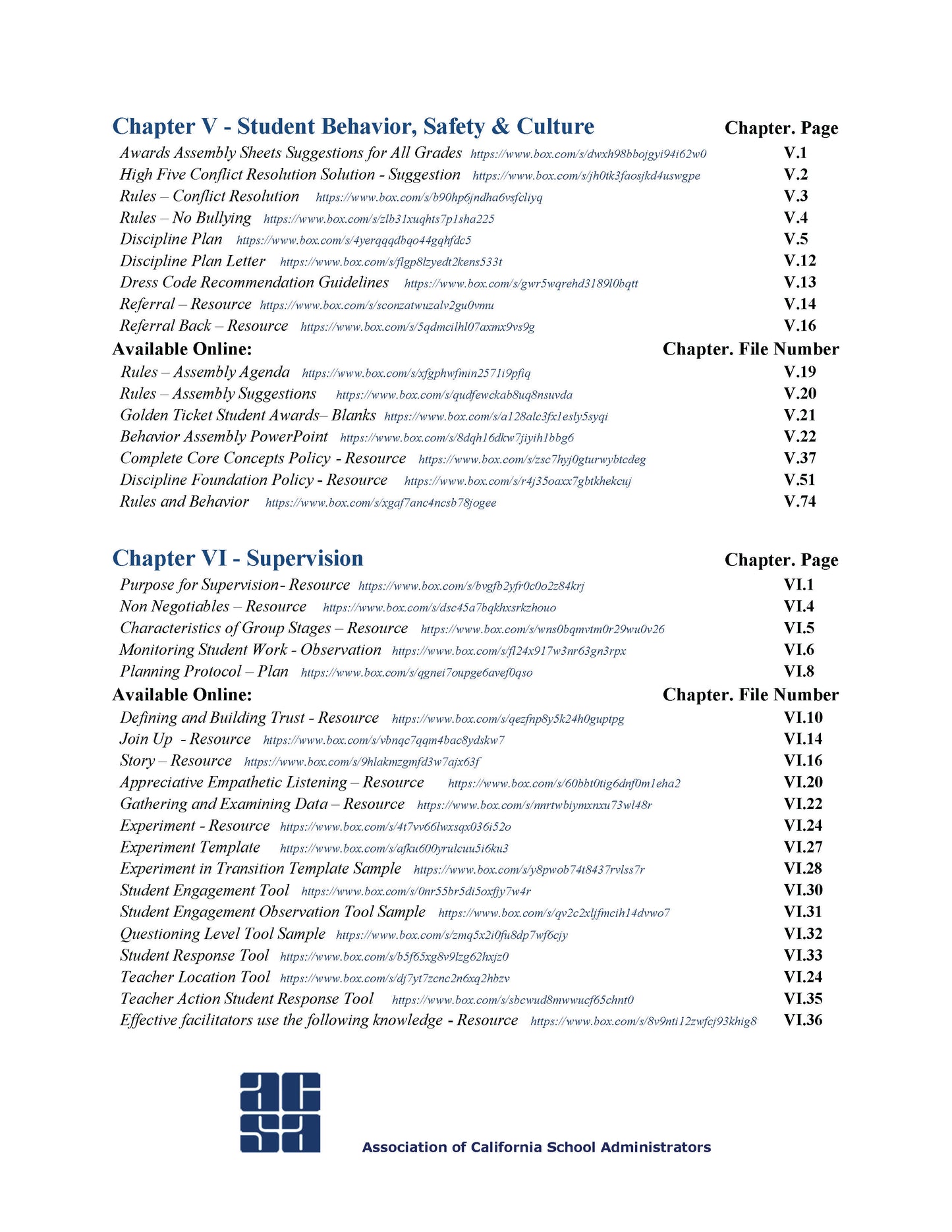 Elementary Principals' Handbook