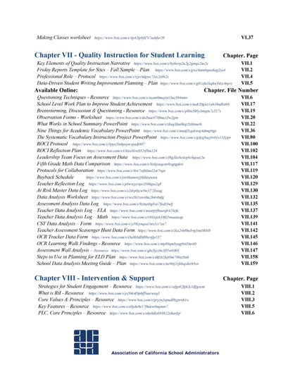 Elementary Principals' Handbook